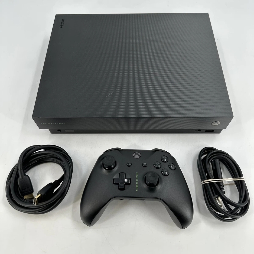 Black Gaming Console Bundle